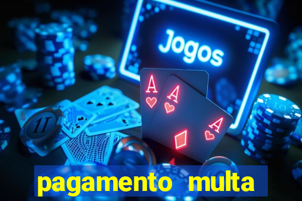 pagamento multa detran mg